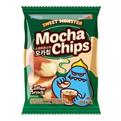Sweet Monster Mocha Chips — Чипсы с кофейным вкусом, 60 г
