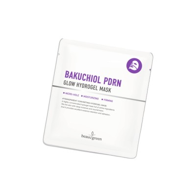 Bakuchiol PDRN Glow Hydrogel Mask — Гидрогелевая маска с PDRN и бакучиол, 34 г, 30 г