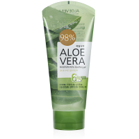 Welcos Aloe Vera Moisture Real Soothing Gel - Многофункциональный гель для тела с экстрактом Алоэ. 