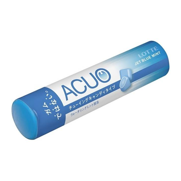 ACUO — Конфета жевательная джет блу минт, Lotte, 32 г