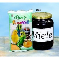 FIORY бисквиты для птиц Biscottelli с медом 35 г