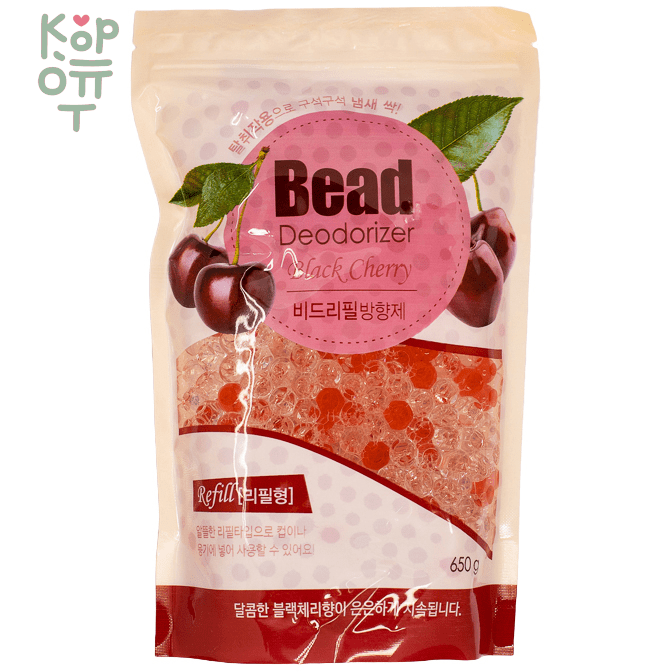 Освежитель воздуха в виде шариков с ароматом черешни HAPPYROOM, 650гр. , купить с доставкой на дом фото 1 &mdash; Корейские товары для всей семьи(КорОпт)