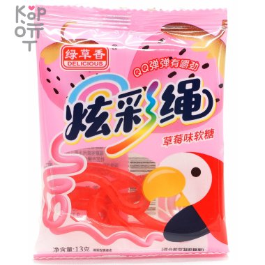 Мармеладная фруктовая лента Shengwang в форме червей, 13гр. &mdash; Корейские товары для всей семьи(КорОпт)