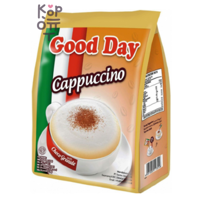 GOOD DAY — Кофе растворимый Капучино 25 г × 20 шт., коробка 12 шт.
