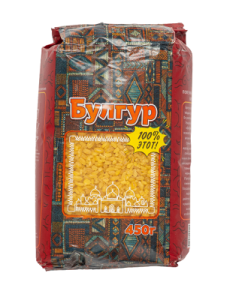 Крупа пшеничная булгур ТСР, 450гр., Коробка 8шт.