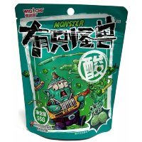 Кислая мармеладная конфета WisiChi Monster Soft Candy со вкусом Винограда, 55гр.