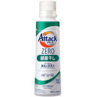 Kao Attack Zero - Жидкое средство для стирки белья, суперконцентрат с защитой от неприятных запахов при сушке в помещении.