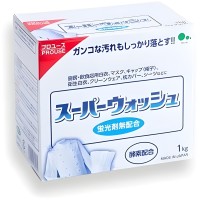 Mitsuei Super Wash Мощный стиральный порошок с ферментами для стирки белого белья 