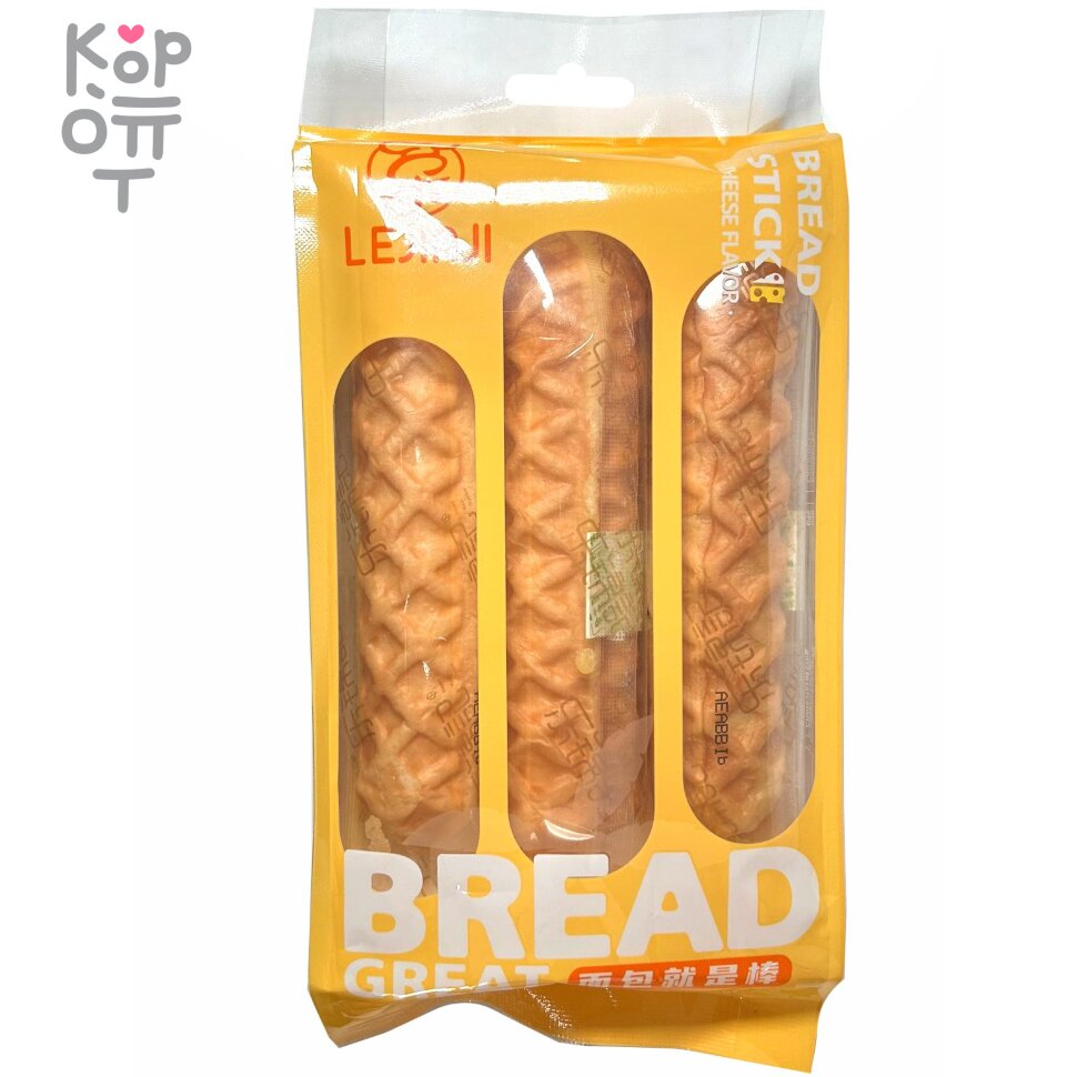 LEJINJI Bread Stick Cheese Flavor - китайский десерт Хлебные палочки со  вкусом сыра, 96гр. по цене 2 297 руб. в интернет магазине Корейские товары  для всей семьи(КорОпт)