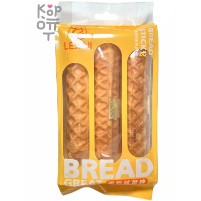 LEJINJI Bread Stick Cheese Flavor - китайский десерт Хлебные палочки со вкусом сыра, 96гр.