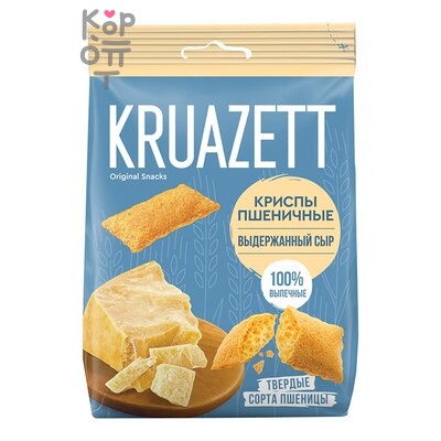 Ориент Продактс — Криспы «Круазетт» пшеничные со вкусом выдержанного сыра, 70 г