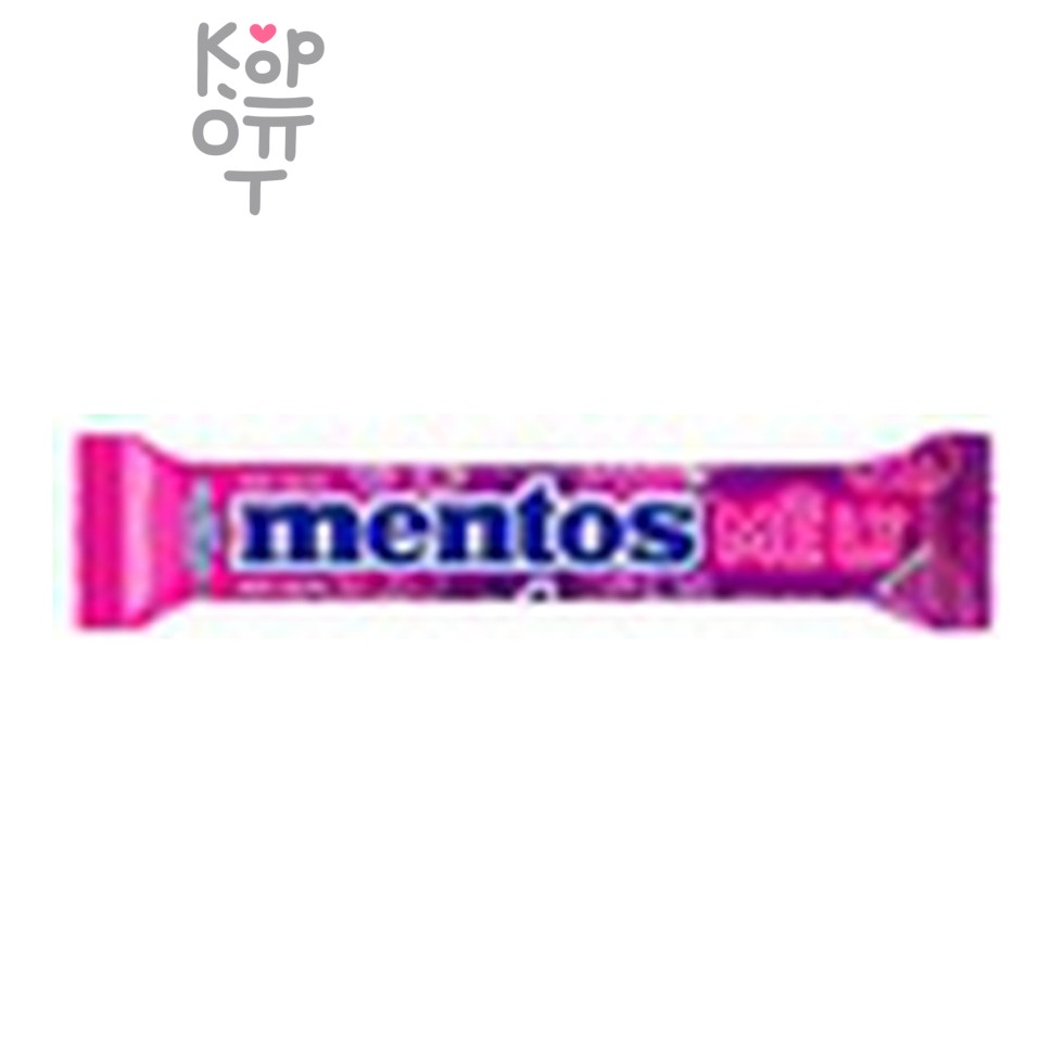 Жевательные драже Mentos со вкусом ягод (смородина, черника, малина) 29,7гр 1*16*384, шт