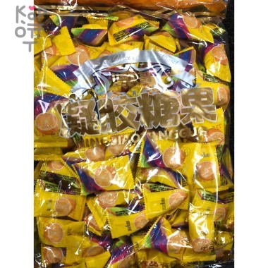 Конфеты со вкусом Апельсина, 2,5кг &mdash; Корейские товары для всей семьи(КорОпт)