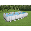 Каркасный прямоугольный бассейн Bestway Power Steel Frame Pool модель 56475, 732*366*132см(30045л.), фильтрующий насос, тент, лестница в комплекте, купить с доставкой на дом фото 3 — Корейские товары для всей семьи(КорОпт)