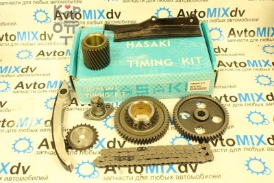 Набор цепного ГРМ 4M40T MTK-407 (однорядка) полный HASAKI