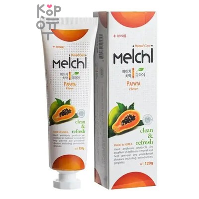Hanil Pham Meichi toothpste Papaya — Зубная паста, с экстрактом папайи, 120 г