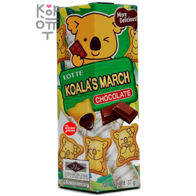 Lotte Koala's March Печенье Коала Марш с шоколадом