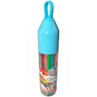 Deli ColoRun - Набор фломастеров в тубусе, 12 цветов