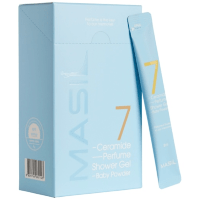 Masil 7 Ceramide Perfume Shower Gel "Baby Powder" - Парфюмированный гель для душа с керамидами "Детская присыпка".