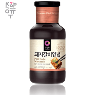 Daesang Pork Kalbi Marinade Маринад для свиных ребрышек 280гр. — Корейские товары для всей семьи(КорОпт)
