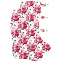 Koelf Rose Petal Satin Leg Mask - Маска-гольфы для ног с экстрактом розы, 40 г