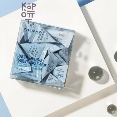 Trimay Deep Hydro Sleeping Pack - Интенсивно увлажняющая ночная маска с бета глюканом