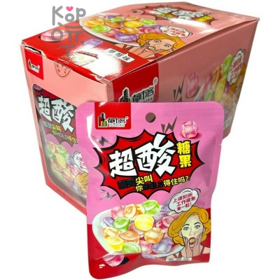 Кислая карамель Dushike Sour Candy - Хрустальное сокровище с острова Пасхи