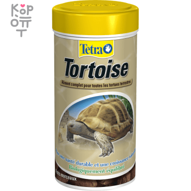 Tetra Tortoise корм для сухопутных черепах 250 мл — Корейские товары для всей семьи(КорОпт)