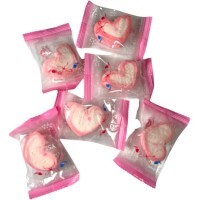 Маршмеллоу Cotton Candy, розовое сердце