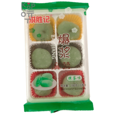 Моти со вкусом матчи Hong Shengji Jixiang Mochi, 180гр.  
