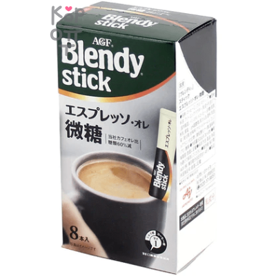 AGF Blendy Stick Espresso Au Lait - Кофе в стиках Эспрессо О-ле 6,2гр.*8шт.