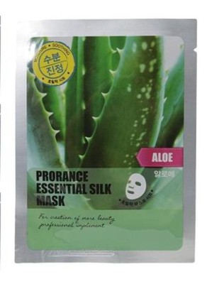 Mask Silk Essential Aloe — Маска для лица шелковая успокаивающая с алоэ вера, 25 мл