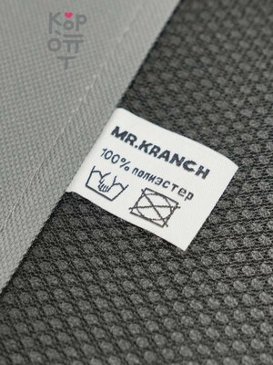 Лежанка-шезлонг каркасная для собак Mr.Kranch Elevated с мягкими бортиками большая 108х76х27 см серая