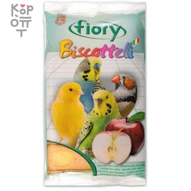 FIORY бисквиты для птиц Biscottelli с яблоком 35 г — Корейские товары для всей семьи(КорОпт)