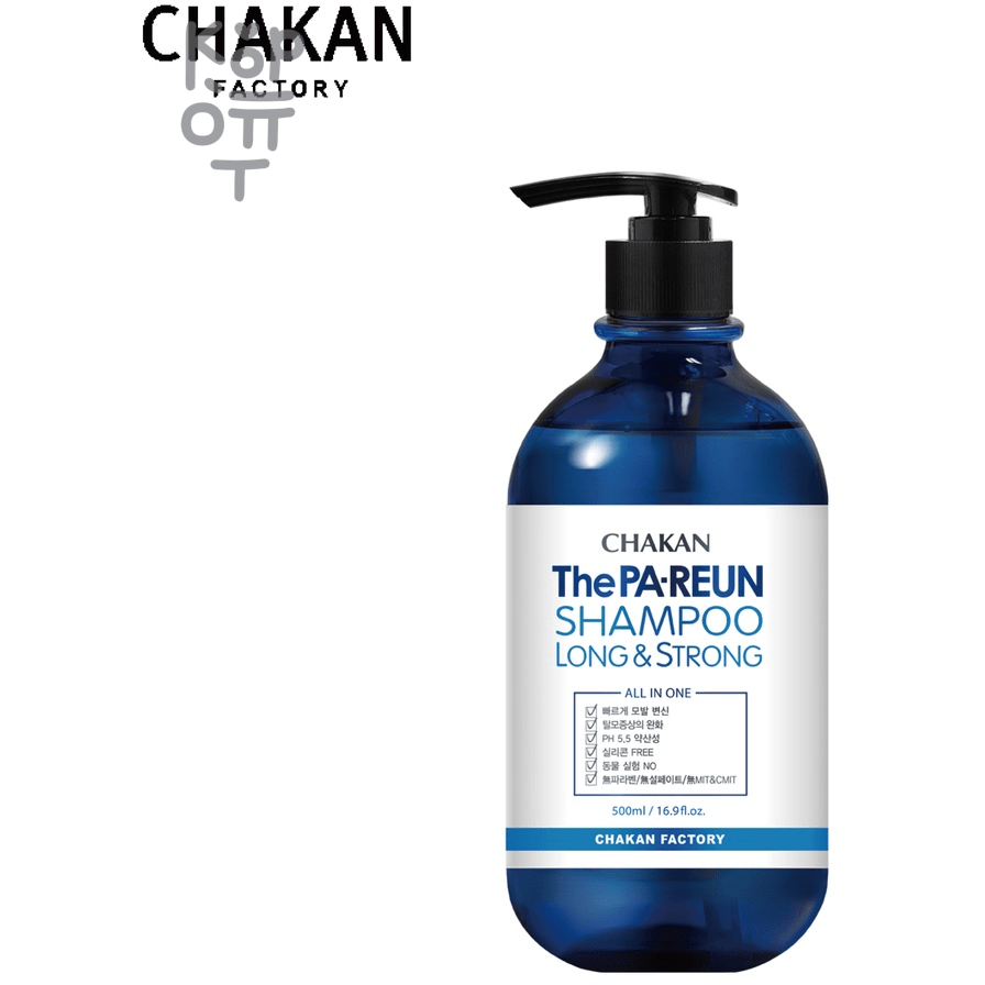 Chakan The Pa-Reun Shampoo Long&Strong - Шампунь с белками и аминокислотами для роста волос 500мл.