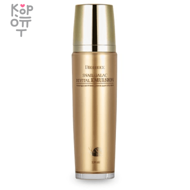 Deoproce Snail Galac-Tox Revital Emulsion - Антивозрастная эмульсия с Муцином Улитки 130мл. — Корейские товары для всей семьи(КорОпт)