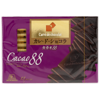 Шоколад Carre de Chocolat "Какао 88" 18шт, Morinaga, 86гр.