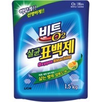 CJ LION Beat O2 Anti-bacterial Bleach - Кислородный Антибактериальный отбеливатель в порошке