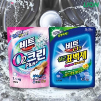 CJ LION Beat O2 Anti-bacterial Bleach - Кислородный Антибактериальный отбеливатель в порошке