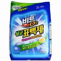 CJ LION Beat O2 Anti-bacterial Bleach - Кислородный Антибактериальный отбеливатель в порошке