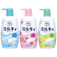 Cow MILKY BODY SOAP - Молочное мыло для тела с аминокислотами шёлка и ароматом белых цветов