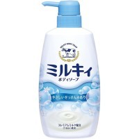 Cow MILKY BODY SOAP - Молочное мыло для тела с аминокислотами шёлка и ароматом белых цветов