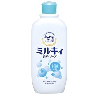 Cow MILKY BODY SOAP - Молочное мыло для тела с аминокислотами шёлка и ароматом белых цветов