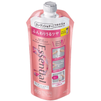 KAO Essential Fluffy Shine Conditioner - Подготавливающий к термо-воздействию кондиционер для поврежденных волос с ароматом цветочного букета