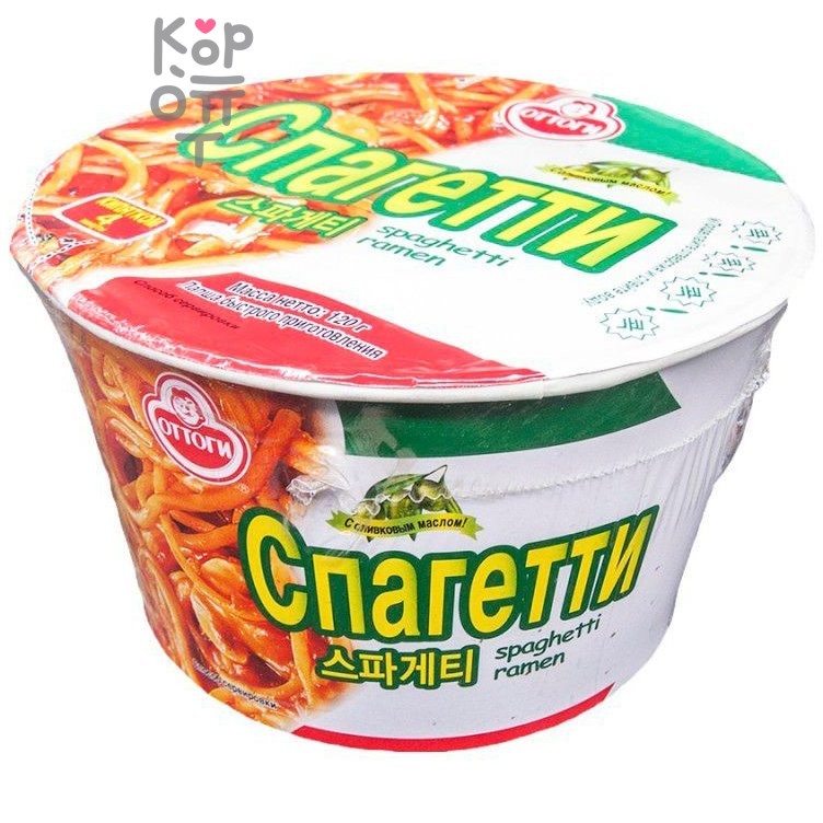 OTTOGI​ Spaghetti Ramyen - Лапша быстрого приготовления Спагетти 120гр.