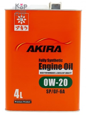 AKIRA ENGINE OIL FS 0W20 SP/GF-6A