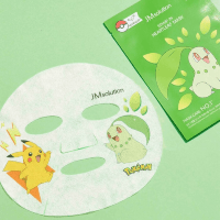 JMsolution Pokemon Stamp Mask - Омолаживающая тканевая маска для лица Покемон 30мл.