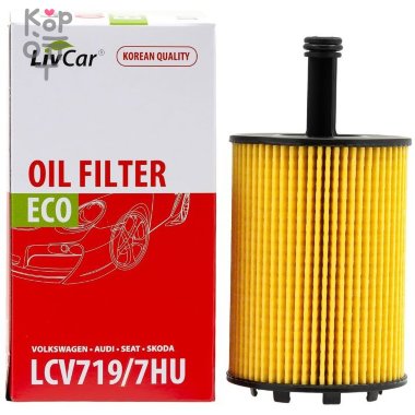 LIVCAR Oil Filter LCV719/7HU - Масляный фильтр  — Корейские товары для всей семьи(КорОпт)