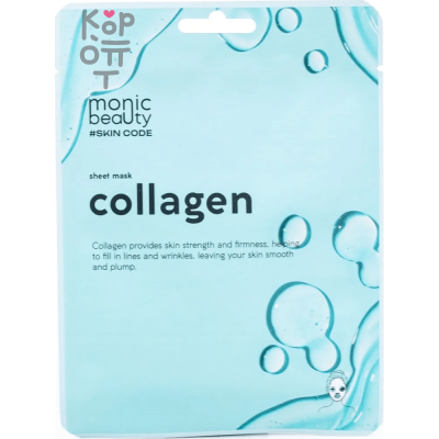 Monic Beauty Skin Code Face Mask - Тканевая маска для лица 25мл.