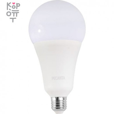 Лампа светодиодная LL-R-A95-25W-230-4K-E27 (груша, 25Вт, нейтр., Е27) Ресанта